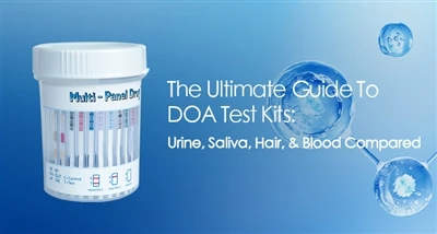 O guia definitivo para kits de teste DOA: comparação de urina, saliva, cabelo...