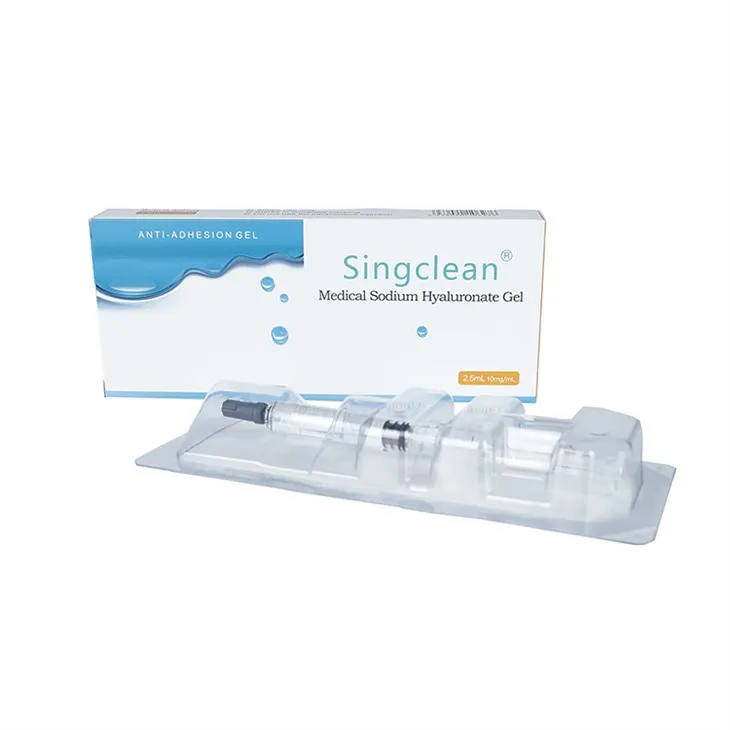 Gel de hialuronato de sódio para adesão pós-operatória